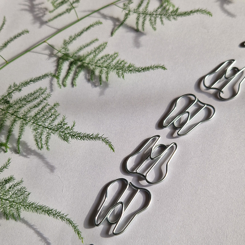 Büroklammern Zahn silber (250 Stück) – Bild 2